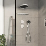 HANSGROHE - ShowerSelect Comfort Termostatická baterie pod omítku, matná bílá 15559700