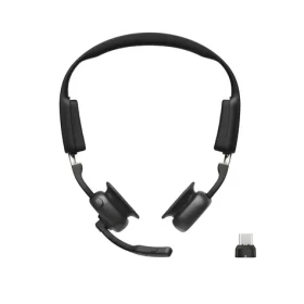 Shokz OpenMeet UC černá / Sluchátka / Open-ear / Bluetooth 5.4 / USB-C adaptér (C610-AC-BK-EU-000)