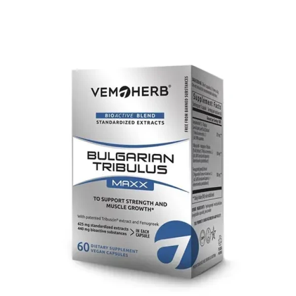 VemoHerb Bulgarian Tribulus MAXX 60 cps NEW (17716)