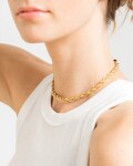 ELENYS Milano Chain – pozlacený náhrdelník 18K žluté zlato Délka: 38+5 cm / max. 43 cm