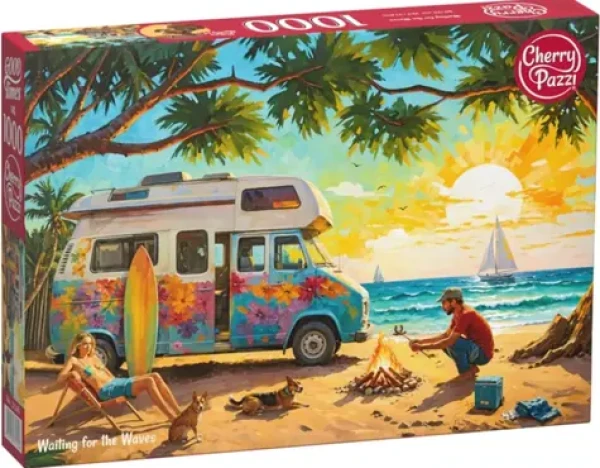CHERRY PAZZI Puzzle Čekání na vlny