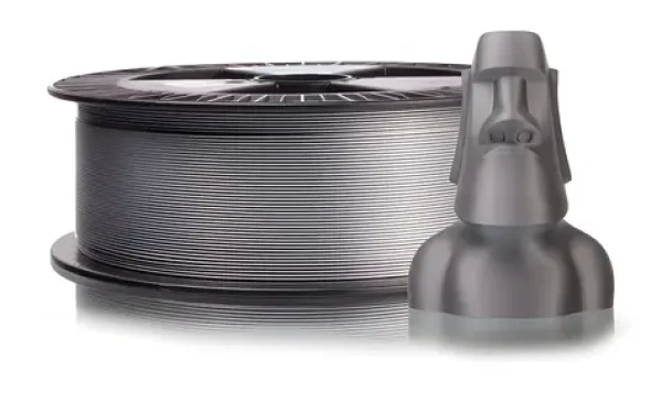 Filament PM PLA stříbrná / Tisková struna / 1.75 mm / 2 kg (PM8594185641582)