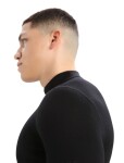 Pánské triko dlouhý rukáv ICEBREAKER Mens 260 Tech LS Turtleneck, Black velikost: L