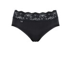 Sloggi Romance – midi kalhotky z bavlny Supima® s krajkou Sloggi BLACK 38