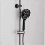 Eisl - Sprchový set bez baterie MATAO, chrom/černá 60627 60627
