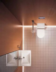 DURAVIT - Starck 3 Závěsné WC, bezbariérové, s HygieneGlaze, alpská bílá 2203092000