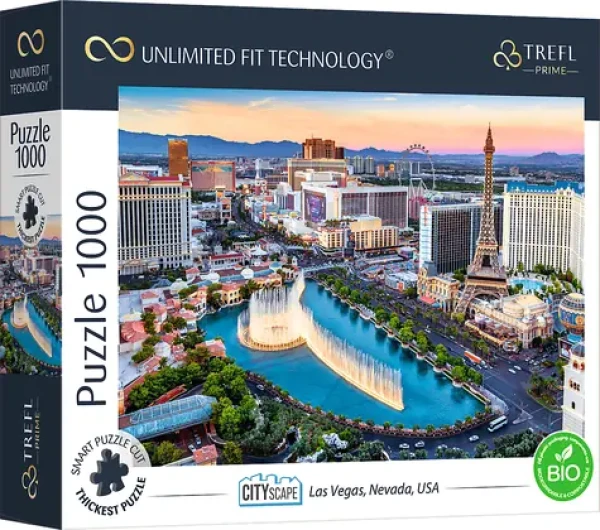 Trefl - Puzzle - UFT Cityscape: Las Vegas, Nevada, USA