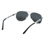 Unisex sluneční brýle Aviator Classic, stříbrné