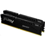 KINGSTON DIMM DDR5 64GB (Kit of 2) 5200MT/s CL40 FURY Beast Černá EDF_553184