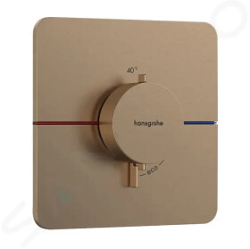 HANSGROHE - ShowerSelect Comfort Termostatická baterie pod omítku, kartáčovaný bronz 15588140