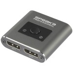 Digitus DS-55345 4 + 2 porty HDMI přepínač LED ukazatel, s dálkovým ovládáním, UHD, kovový ukazatel, lze spínat jednotli