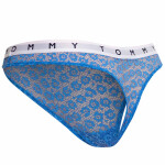 Tommy Hilfiger 3Pack tanga kalhotky UW0UW025240VH Black/Pink/Blue S