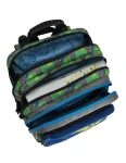 Bagmaster školní batoh GALAXY 6 C Blue/Green/Yellow