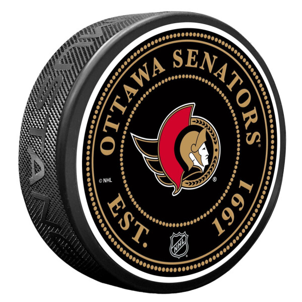 Mustang Puk Ottawa Senators NHL Stud