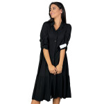 HOSH Dámské košilové šaty FATE Velikost: XL/XXL, Barva: Starorůžová