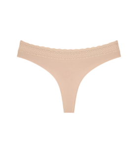 Dámské kalhotky Feel of Modal String 2P - YELLOW - sv. béžové 0026 - TRIUMPH YELLOW XS