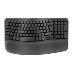 Logitech Wave Keys / Ergonomická klávesnice / RF (920-012304)