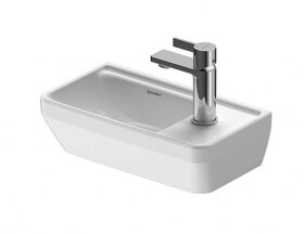 DURAVIT - D-Neo Umývátko 40x22 cm, 1 otvor pro baterii vpravo, bílá 0739400041