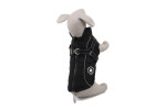 Stuart obleček pro psa na zip Barva: Černá, Délka zad (cm): 25, Obvod hrudníku: 34 - 36 cm