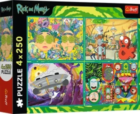 TREFL Puzzle Zvrácený svět Ricka a Mortyho