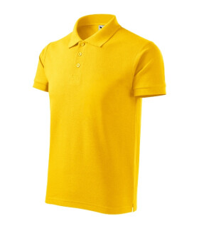 Cotton Heavy polokošile pánská žlutá L