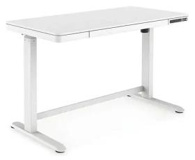 DIGITUS Elektrický výškově nastavitelný stůl / 120x60 cm / USB nabíječka / zásuvka (DA-90406)