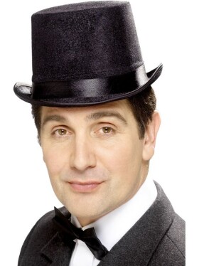 Smiffys.com Cylindr černý 61cm