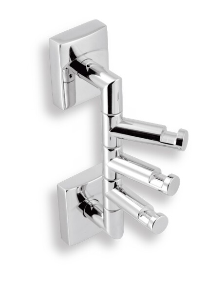 NOVASERVIS - Trojháček otočný Metalia 12 chrom 0281,0
