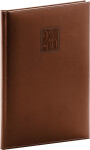 Týdenní diář 2026 NOTIQUE A5 - Panama hnědý, 15 x 21 cm