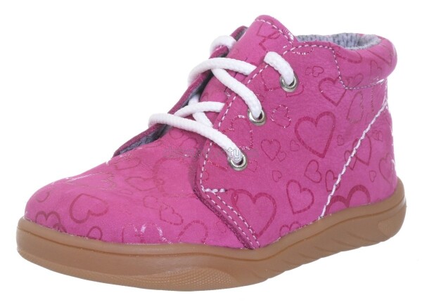 Dětské celoroční boty Boots4U T 025 Růžová-potisk Velikost: 20