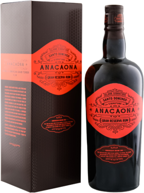 Santo Domingo Anacaona Gran Reserva Rum 40% 0,7 l (tuba)