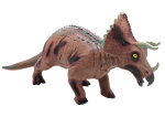 Mamido Velká figurka dinosaurus Triceratops se zvuky 36 cm hnědá