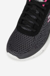 Sportovní obuv Skechers FASHION FIT - BOLD BOUNDARIES 12719 BKHP Látkový materiál,Syntetický materiál