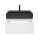 Koupelnová skříňka s umyvadlem SAT B-WAY 59x30x45 cm bílá lesk BWAY60WU2BB BWAY60WU2BB
