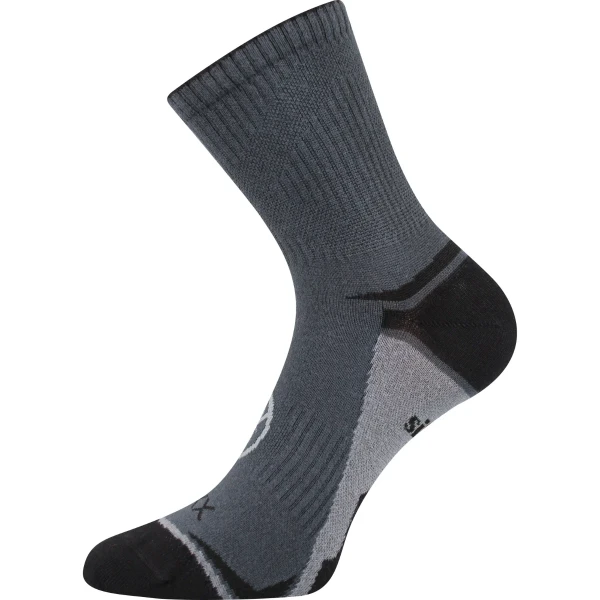 VOXX Ponožky outdoorové OPTIFAN 03 TMAVĚ ŠEDÉ 35-38 116428