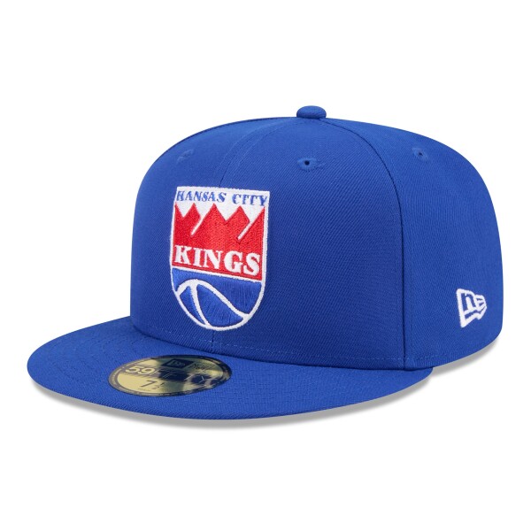 New Era Pánská kšiltovka Sacramento Kings NBA Kansas City Kings 1975-1985 Hardwood Classics 59FIFTY Fitted Velikost: 7 1/4
