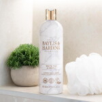 Baylis & Harding Sprchový gel White Tea & Neroli 500 ml, šedá barva, plast
