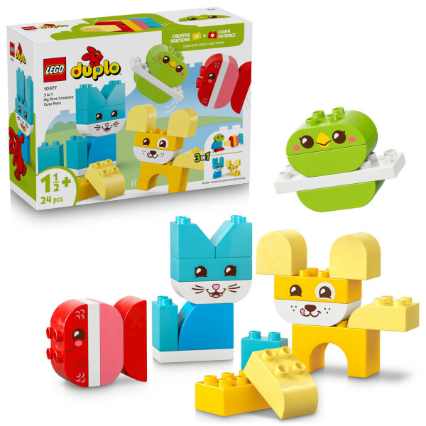 LEGO LEGO® DUPLO® 10477 Roztomilí kreativní mazlíčci 3 v 1