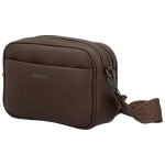 Stylová dámská koženková crossbody kabelka MaxFly Tarja, coffee