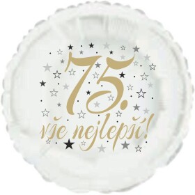 75. narozeniny balónek kruh Balonky.cz 75. narozeniny balónek kruh Balonky.cz