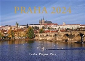 Kalendář 2024 Praha - Prague - Prag - nástěnný