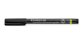 Staedtler Lumocolor Gartenmarker černá / Popisovač / Permanentní / 1 mm / voděodolný (319 GM M-9)
