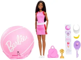 MATTEL JMY56 Barbie Team Roll Reveal Tenistka