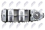 PIETRO Přepínač stahování oken Mercedes-Benz W213/W222/C257, krémový