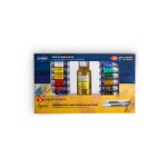 Nevskaya Palitra Ladoga sada 12 x 18 ml, 12 barev