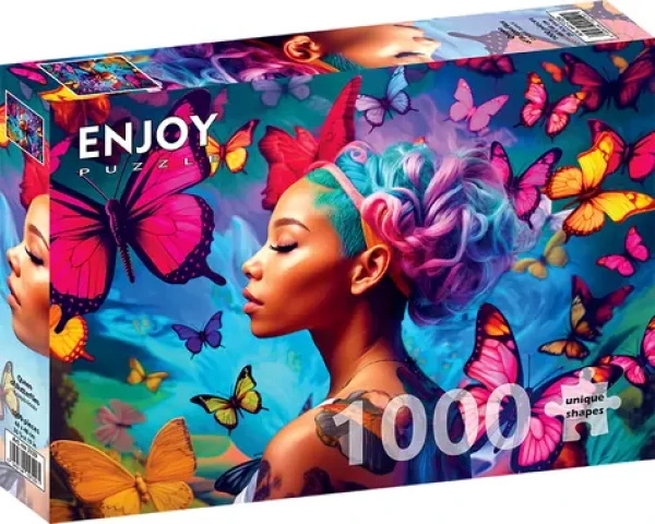 ENJOY Puzzle Královna motýlů