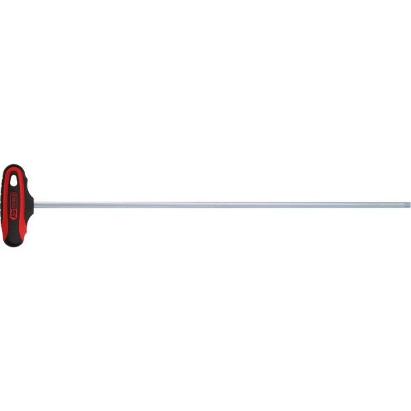KS Tools 158.5126 Rukojeť s povrchem ERGOTORQUEplus® T RIBE profil, extra dlouhá, 9 mm