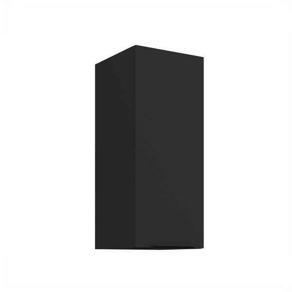 Horní skříňka Aria 30 G-72 1F Barva korpusu: Černá, Barva dvířek: BL - Black AFM