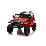 Mamido Elektrické autíčko OFF ROAD EXTREME 4x4 červené 24V | 200W | 50 kg | EVA | LED | 2,4Ghz | ECO kůže