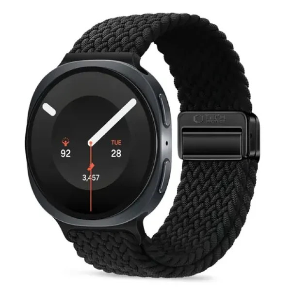 Tech-Protect NylonMag černá / Řemínek / pro Samsung Galaxy Watch 40/44/46 mm